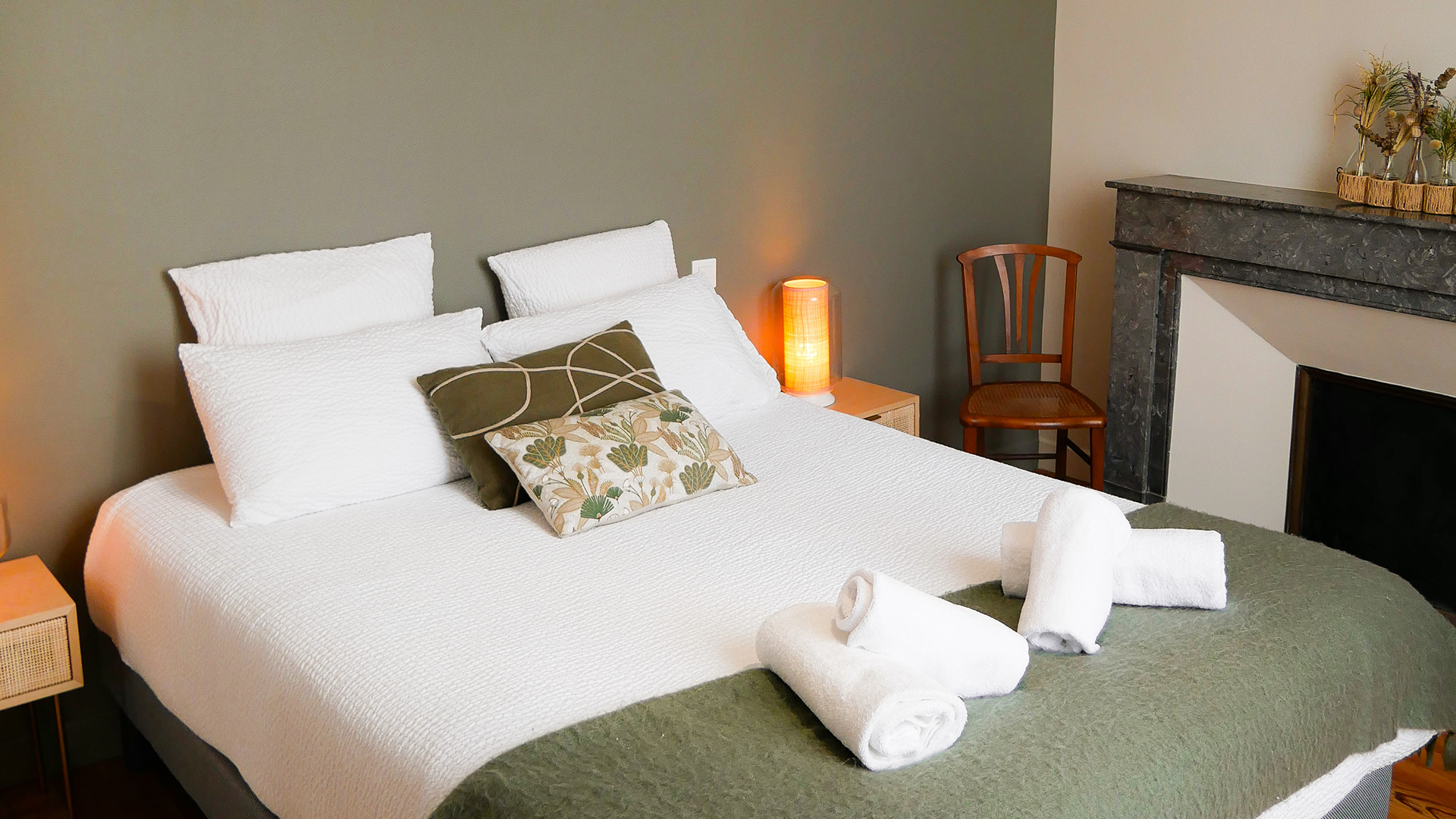 Chambre côté jardin